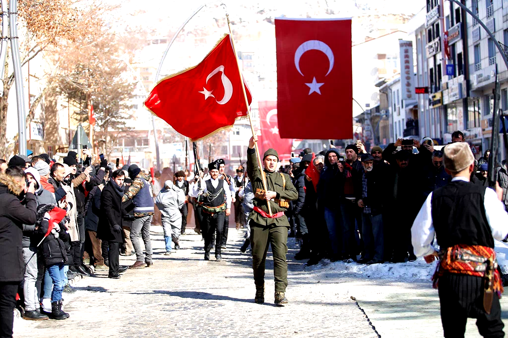 107. yıl Törenlerinde büyük coşku hakimdi