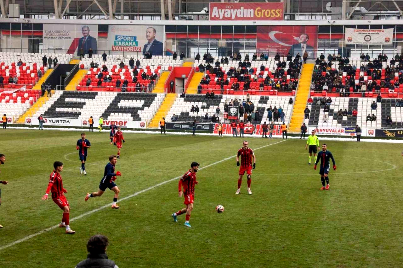 24Erzincanspor Altınordu’yu 2-0 mağlup etti