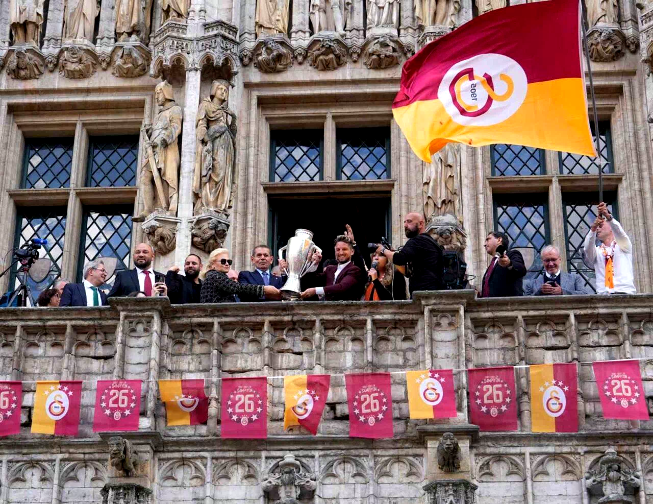 26. şampiyonluğun coşkusu Belçika’da yaşandı
