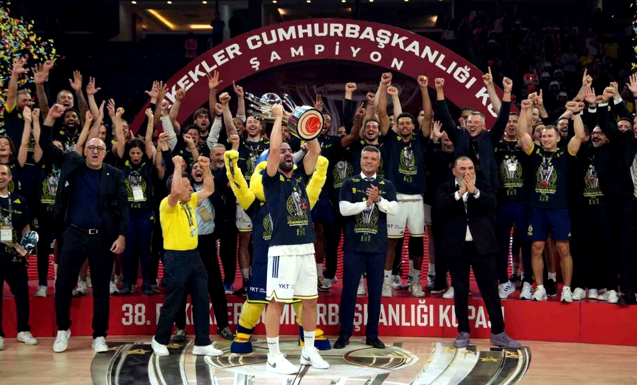 38. Erkekler Cumhurbaşkanlığı Kupası’nda ödüller verildi