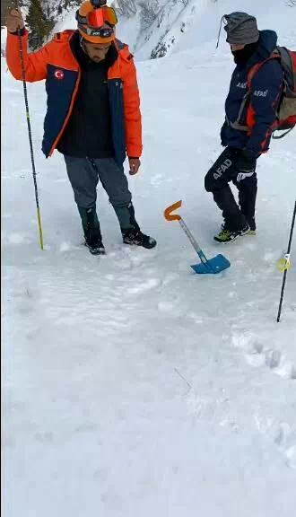 53 gündür çığ altında bulunan kayıp çoban için çığ riskinin ortadan kalkması bekleniyor