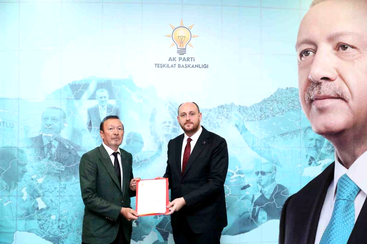 AK Parti Beylikova İlçe Başkanlığı’na Ersin Kaya atandı