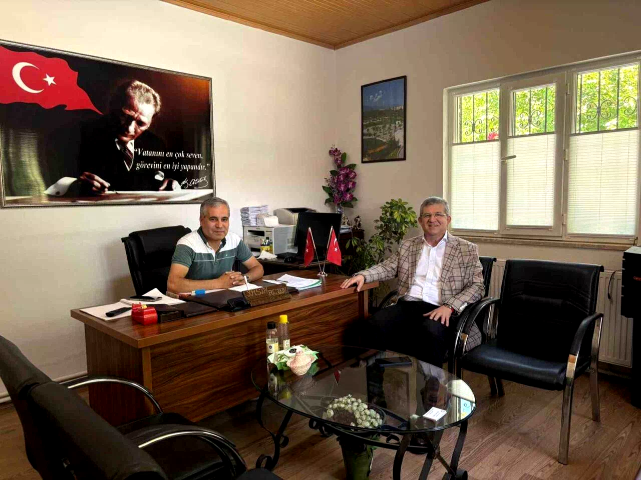 AK Parti Denizli İl Teşkilatı muhtarları ziyaret ediyor