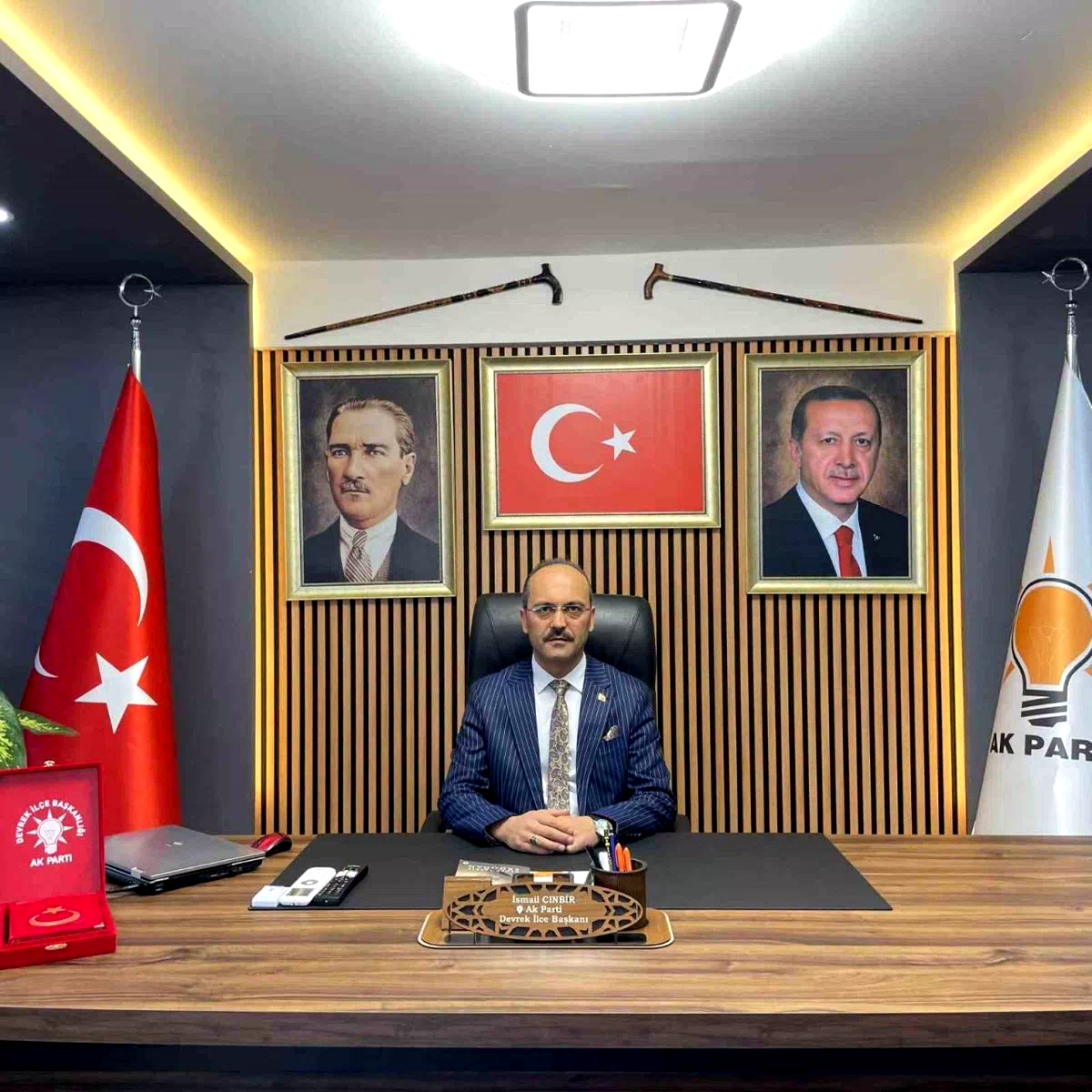 AK Parti Devrek İlçe Başkanı istifa etti