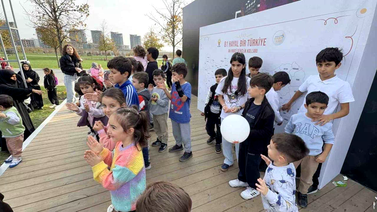 AK Parti Gençlik Kolları’ndan anlamlı etkinlik: “81 Hayal Bir Türkiye”