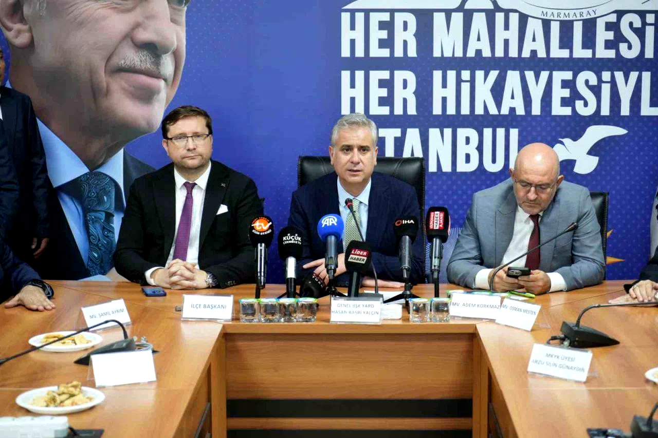 AK Parti Genel Başkan Yardımcısı Yalçın: “CHP milletin derdiyle dertlenme kapasitesini yitirmiş bir partidir”
