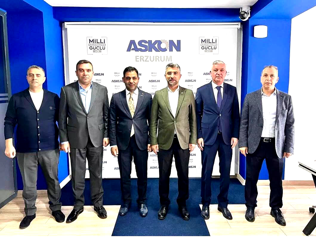 AK Parti İl Başkanı Av. Küçükoğlu’ndan Erzurum ASKON’a ziyaret