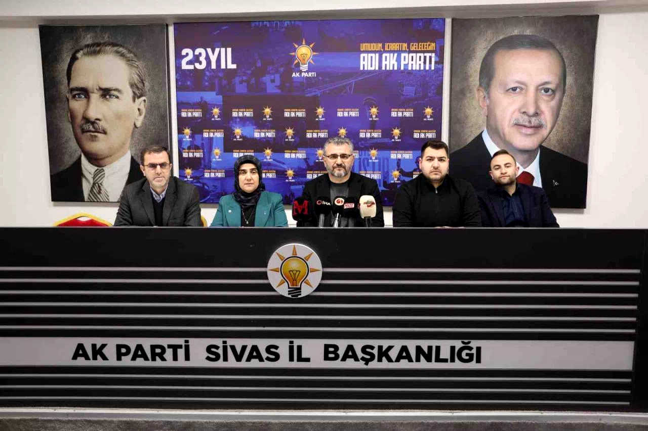 AK Parti Sivas İl Başkanı Tanrıverdi: “6 bin 183 yeni üye partimize kazandırılmıştır”