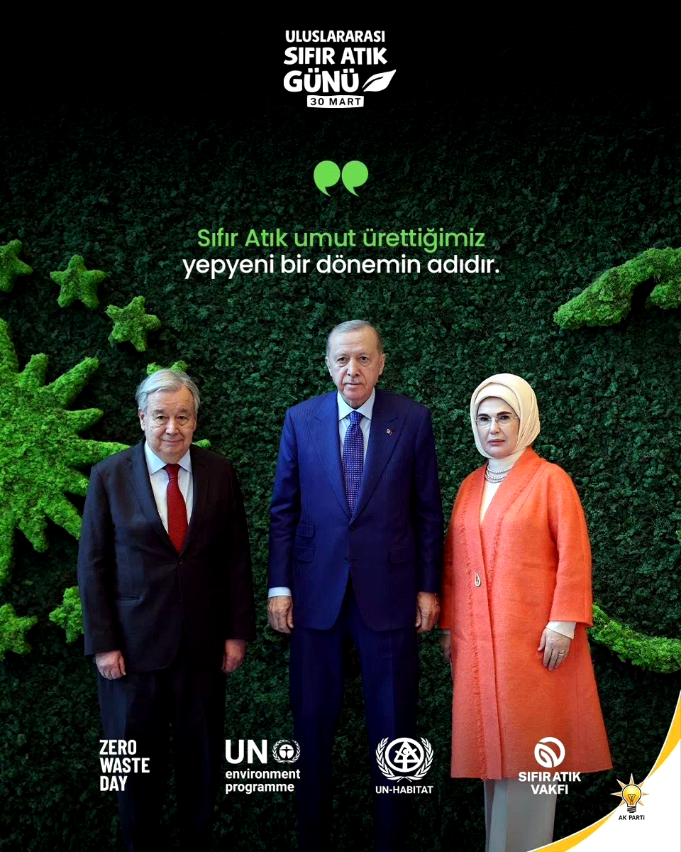 AK Parti Sözcüsü Çelik: “Sıfır Atık Hareketi, dünyaya sahip çıkmak için küresel bir eylem ve ilham kaynağıdır”