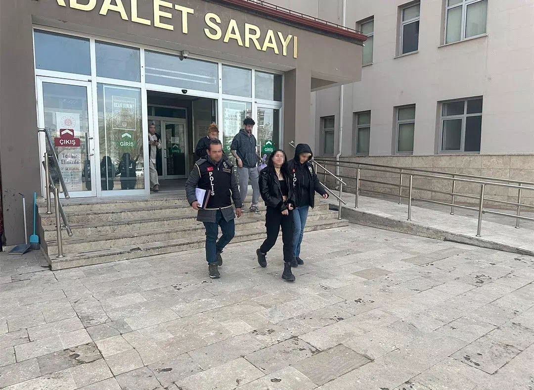 AK Partililere ölüm tehdidi atan ve 30 ayrı suç kaydı bulunan kadın tutuklandı.