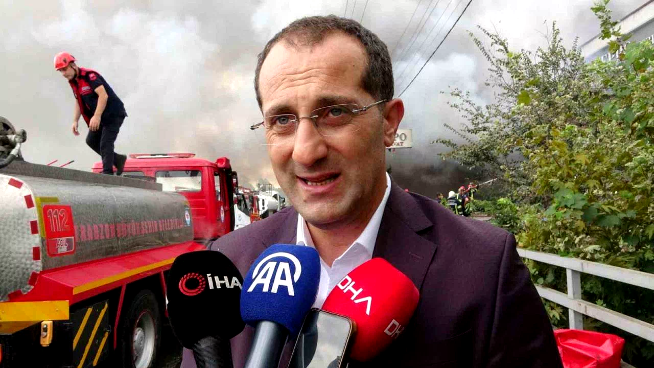 Akçaabat Belediye Başkanı Ekim: “Gece 2’den beri burada müdahale devam ediyor”