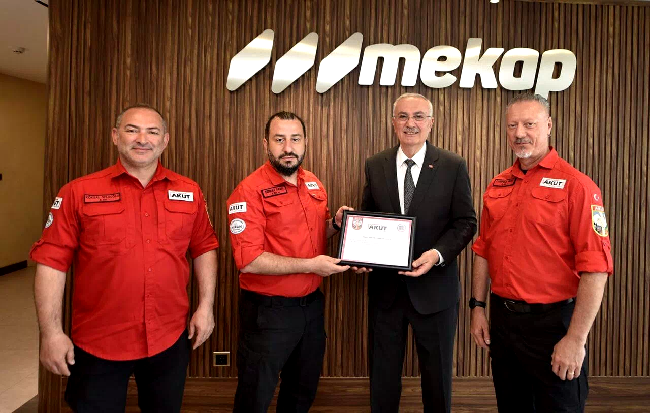 AKUT’tan Mekap’a teşekkür ziyareti