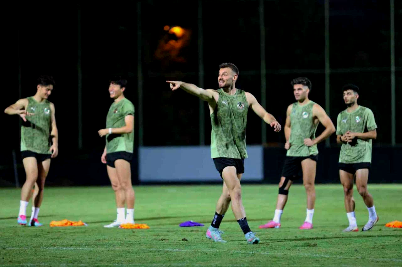 Alanyaspor, Galatasaray maçı hazırlıklarını tamamladı