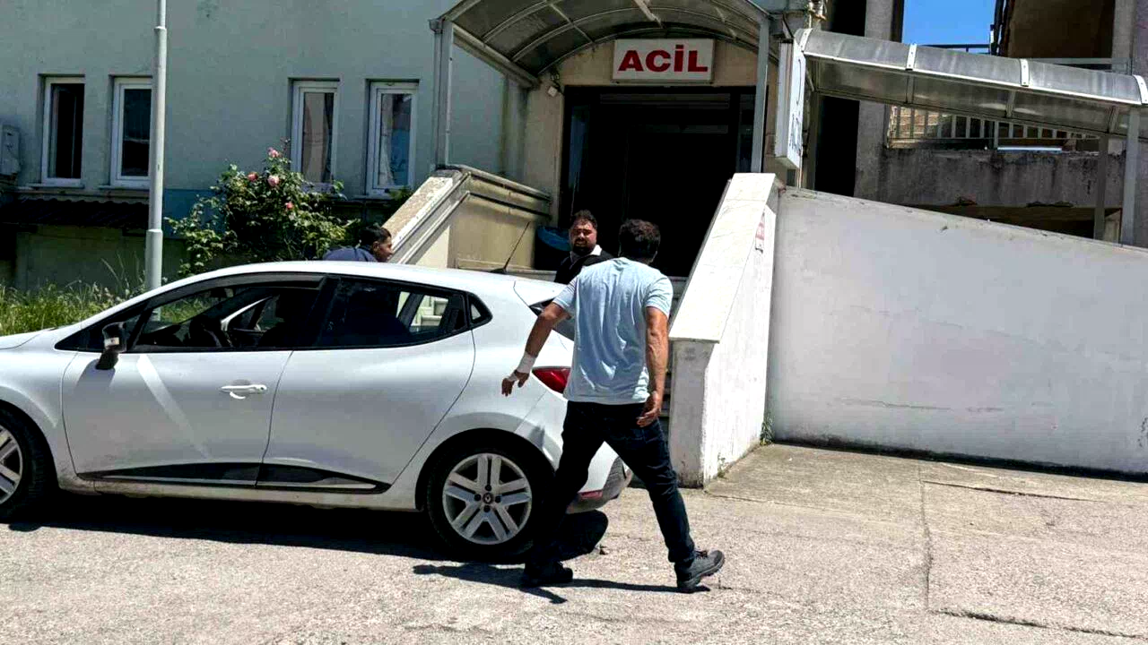 Alaplı’da yaralanan acemi kasaplar hastaneye koştu