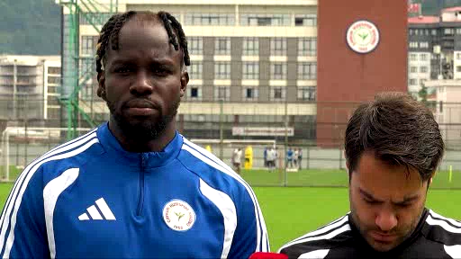 Ali Sowe: "Ana hedefimiz takımın iyi olması, ben de daha fazla gol atmak istiyorum"
