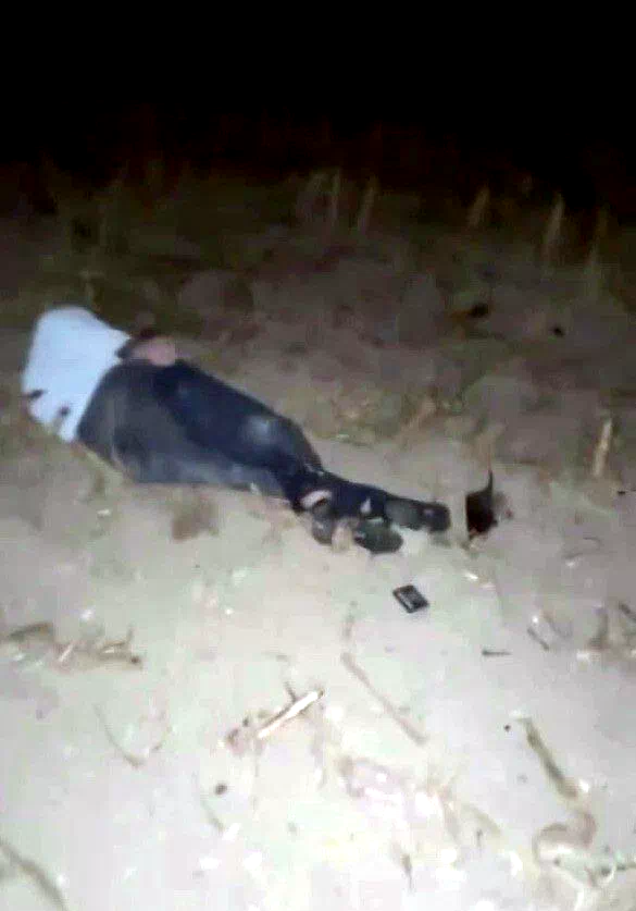 Alkollü sürücünün kontrolünden çıkan araç taklalar atarak tarlaya uçtu