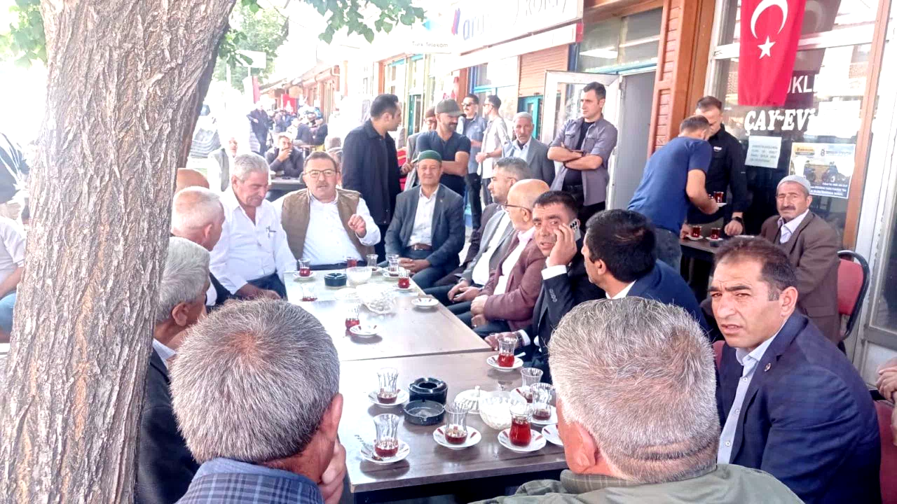 Altınok, Tekman’da temaslarda bulundu