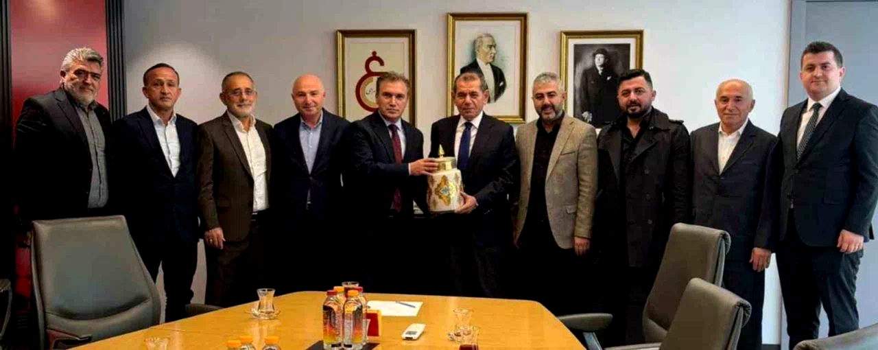Alucra Kalkınma ve Eğitim Vakfı’ndan, Dursun Özbek’e ziyaret