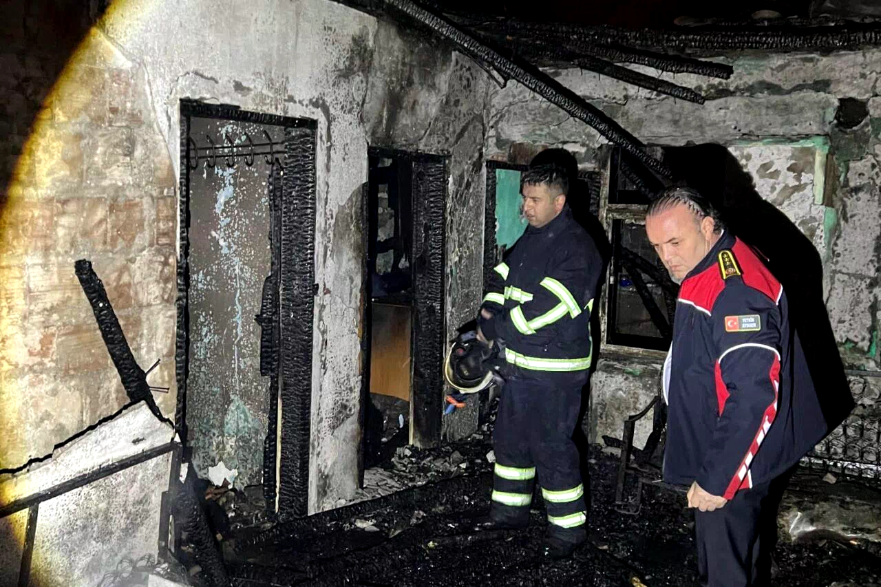 Amasya’da köy evinde çıkan yangında yaşlı kadın hayatını kaybetti