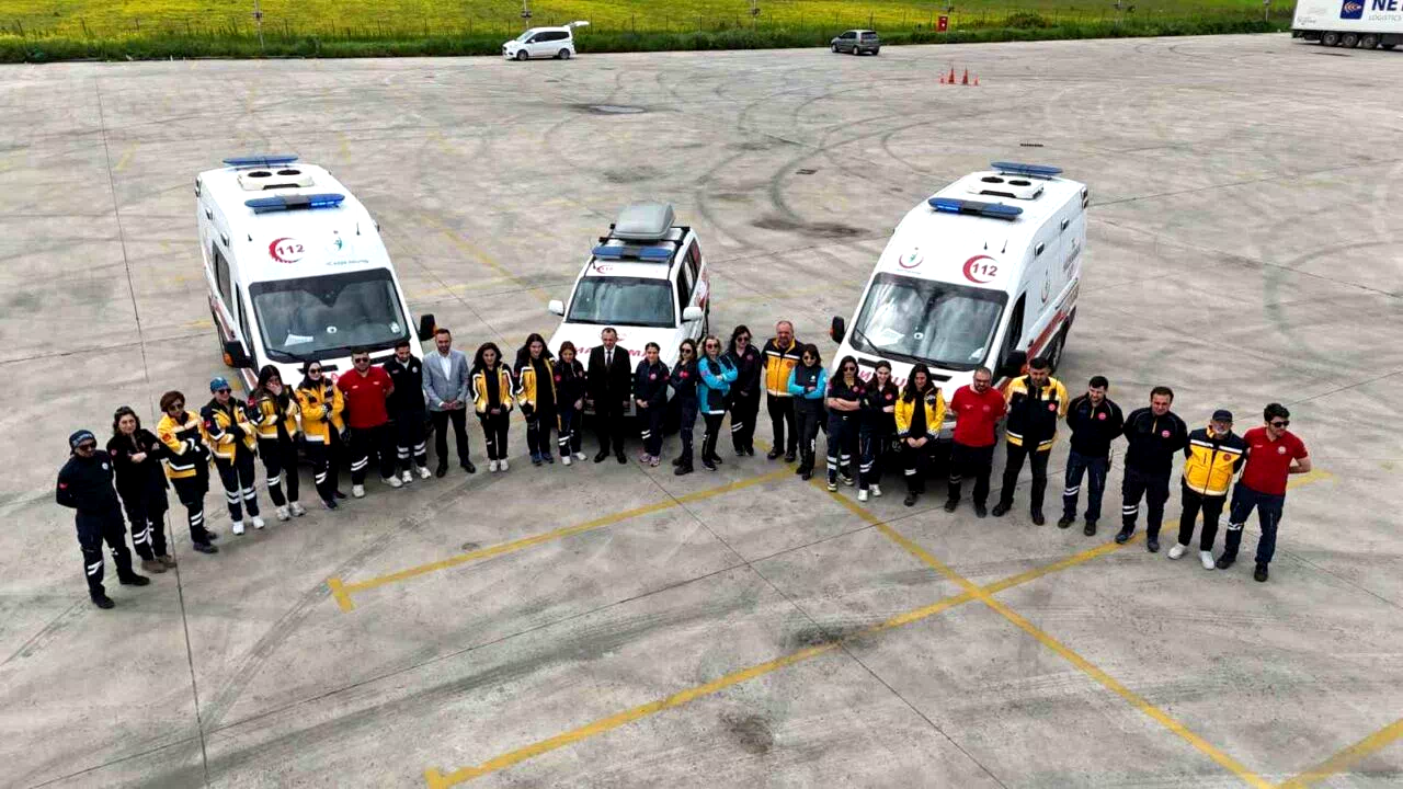 Ambulansların yeni kahramanları: 16 kadın sürücü