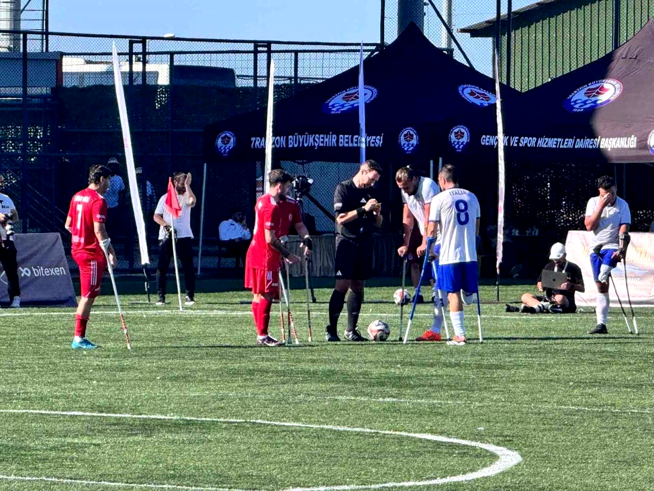 Ampute Futbol Milli Takımı, İtalya’yı 5-0 mağlup etti