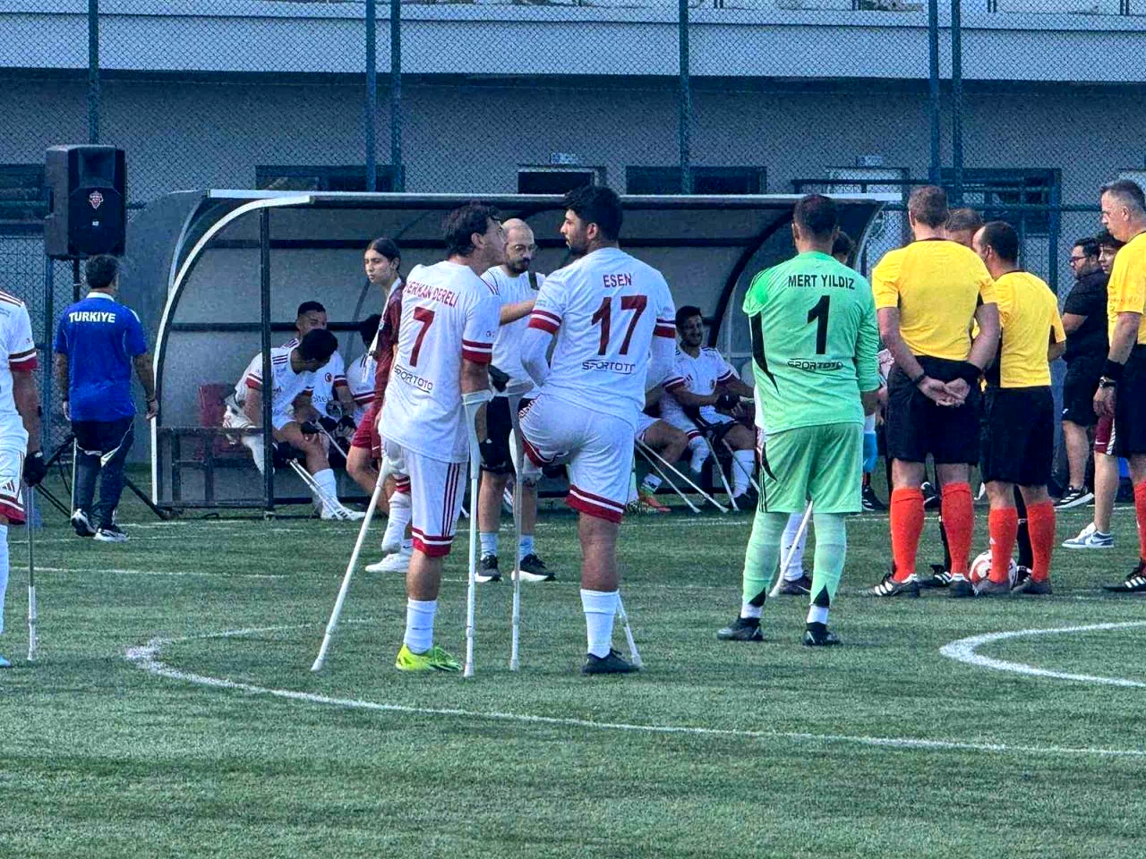 Ampute Futbol Milli Takımı, Polonya’ya 4-2 mağlup oldu