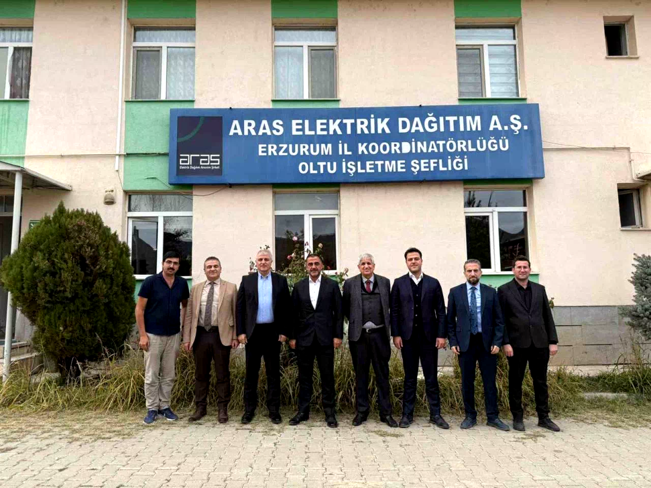 Aras EDAŞ üst yönetimi saha ziyaretlerinde