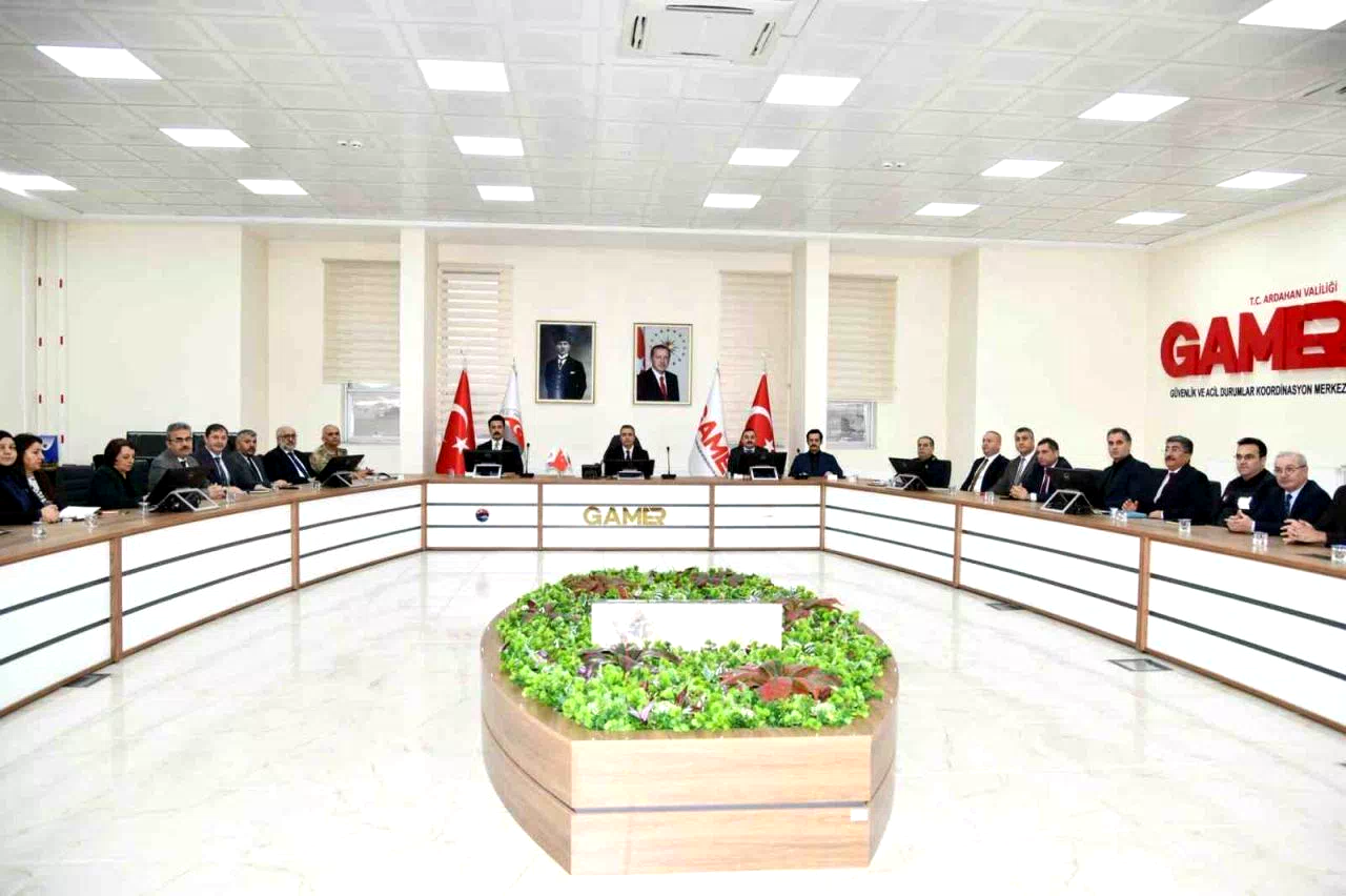 Ardahan’da İl İdare Şube Başkanları toplandı