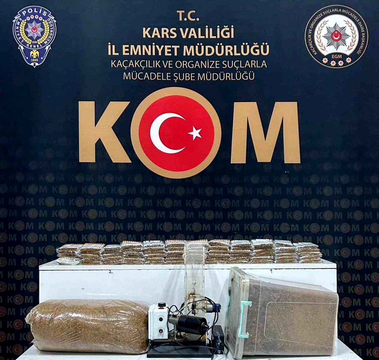 Arpaçay’da kaçakçılık yapan 15 kişi yakalandı