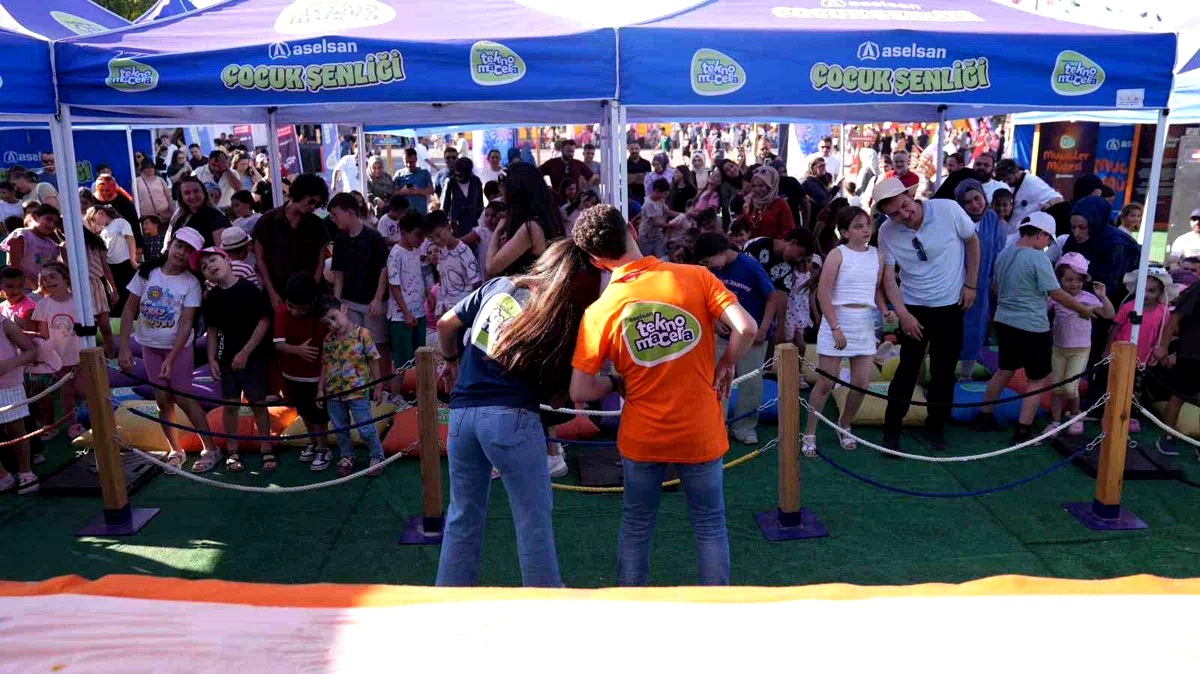 ASELSAN Çocuk Şenliği Nevşehir’de çocuklarla buluştu