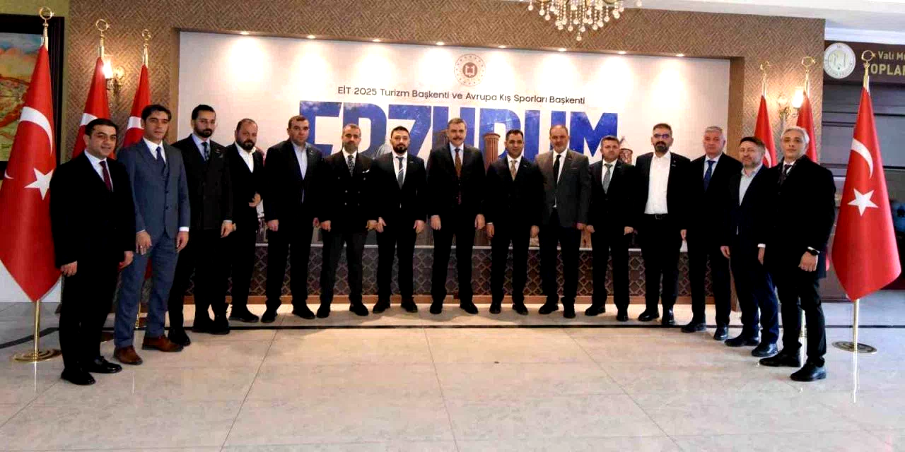 ASKON’dan Erzurum Valisi Çiftiçi’ye istişare ziyareti