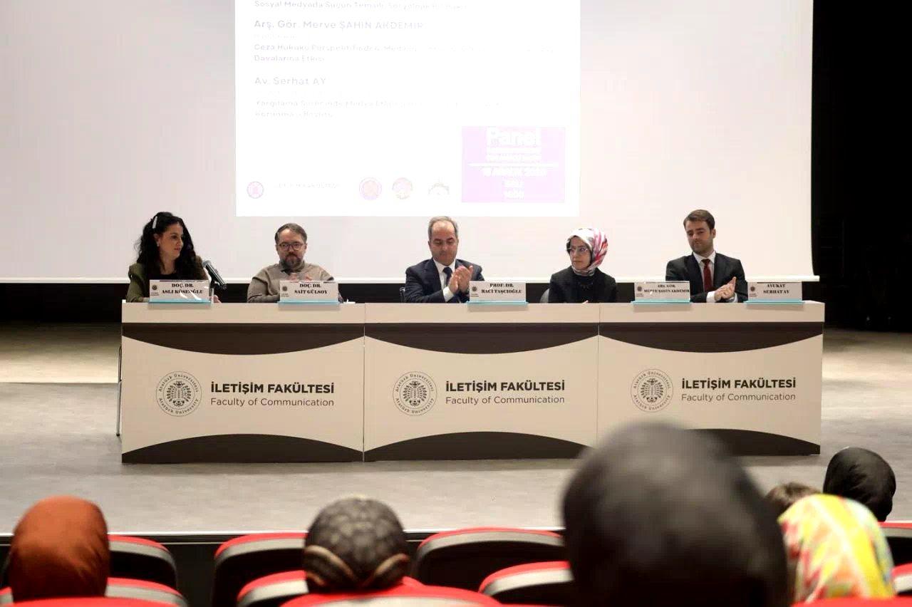 Atatürk Üniversitesi’nde ‘Medyada suç ve suçun temsili’ paneli