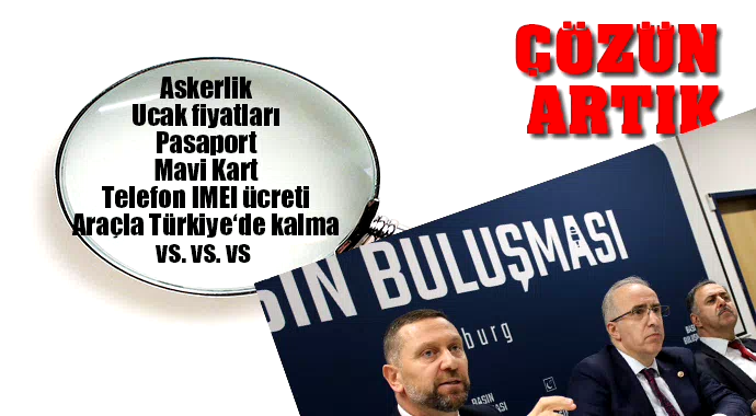 Avrupalı Türklerin Sorunları çözülsün