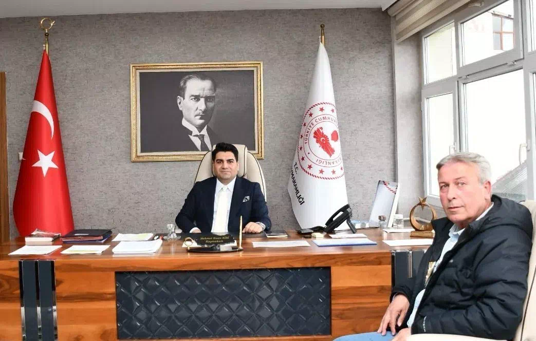 Aydın’dan Olur Kaymakamı’na nezaket ziyareti