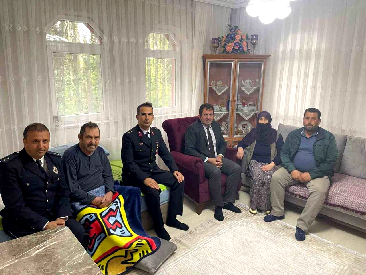 Aydıntepe’de gaziler ziyaret edildi