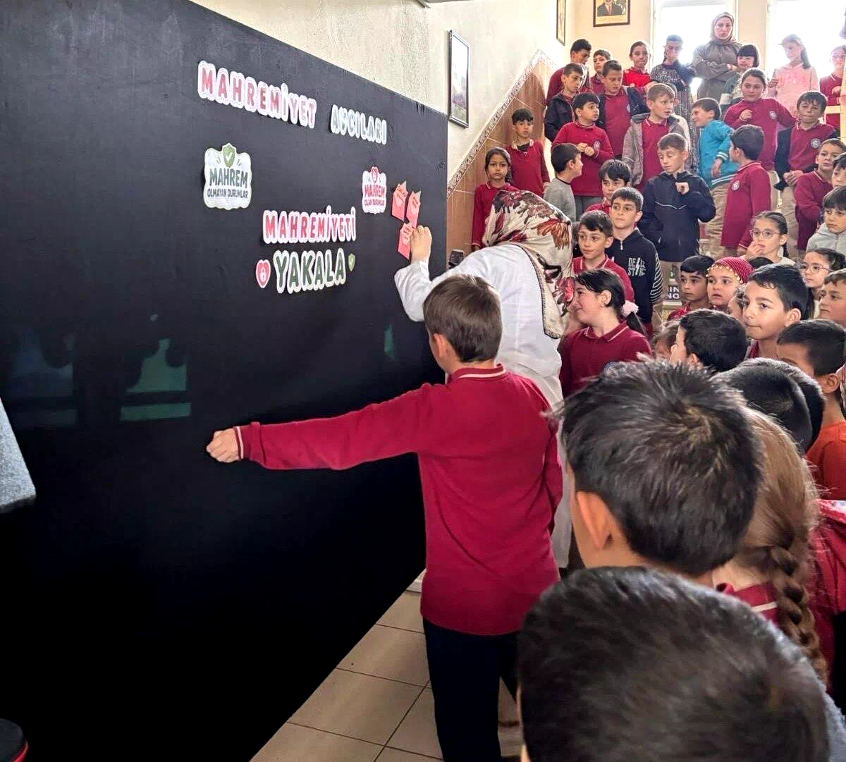 Aydıntepe’de öğrenciler değerler eğitimi etkinliklerinde buluştu