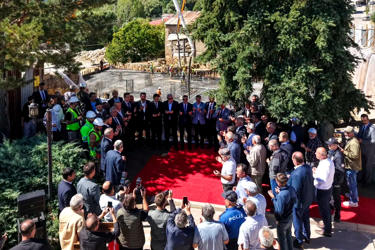Aydıntepe Merkez Camii’nin temeli atıldı