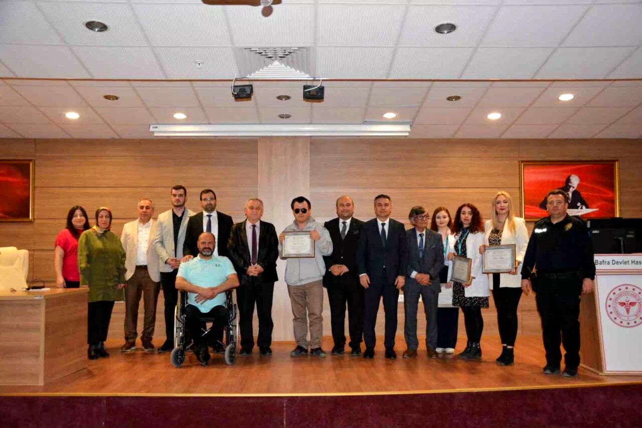Bafra Devlet Hastanesi’nde “Engelden Başarıya Uzanan Yol”