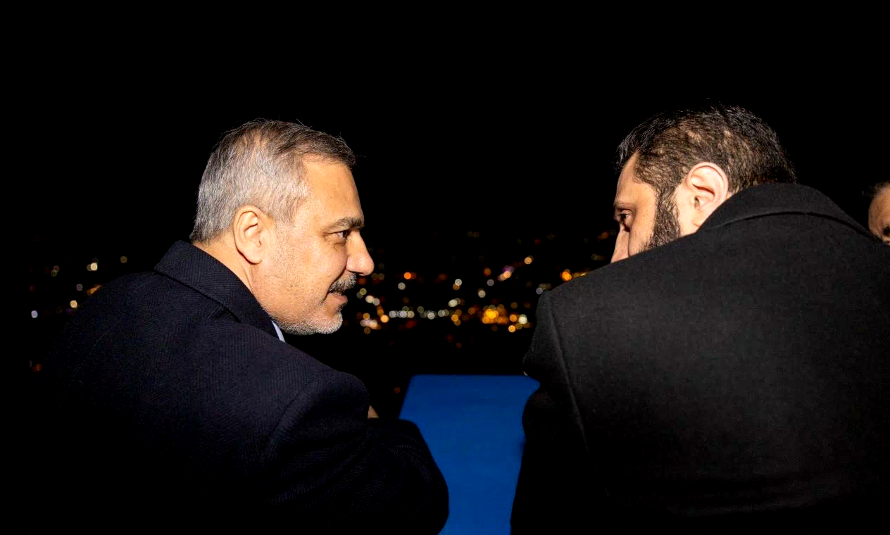 Bakan Fidan, Şara ile Şam’a karşı çay içti