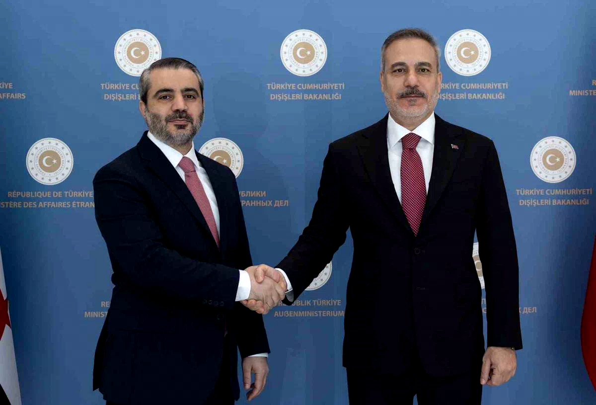 Bakan Fidan, Suriyeli mevkidaşı Şeybani ile görüştü