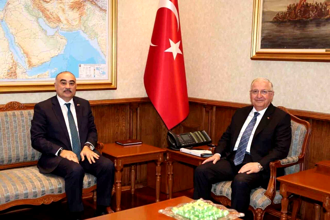 Bakan Güler, Azerbaycan Büyükelçisi Memmedov’u kabul etti