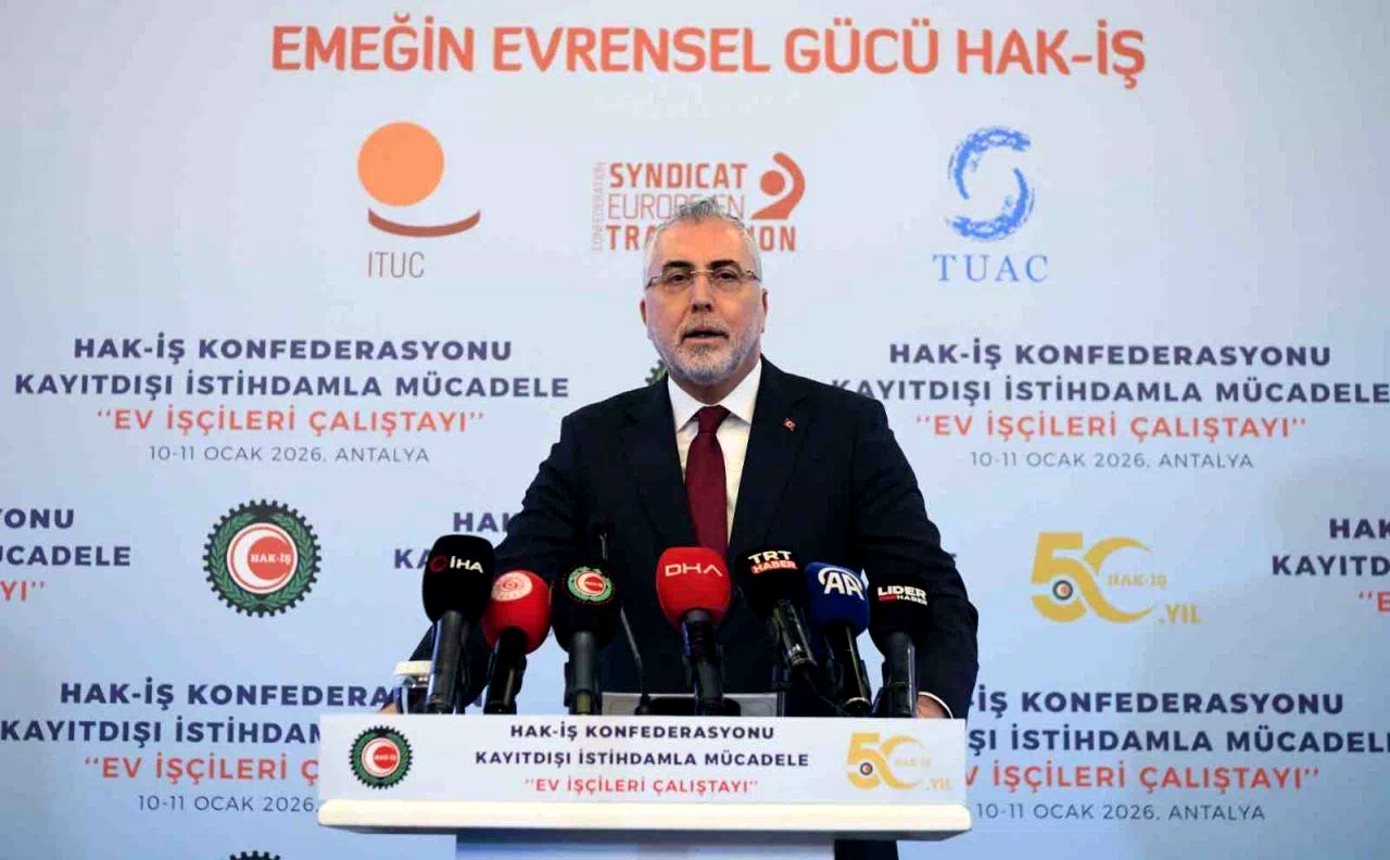 Bakan Işıkhan: “Ülkemizde ev hizmetlerinde çalışanlar, 4857 sayılı İş Kanunu’nun kapsamı dışında tutulmuştur”