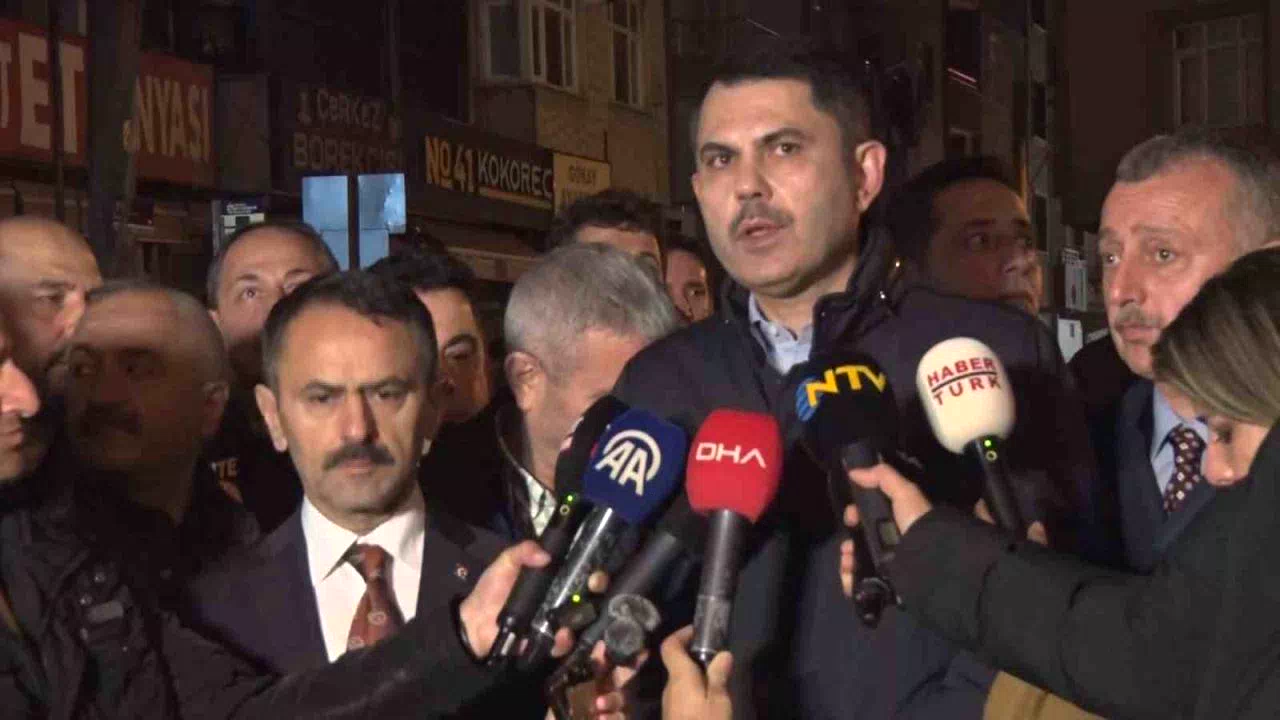 Bakan Kurum: “Gebze’de bugün itibariyle 16 bina tahliye edildi”