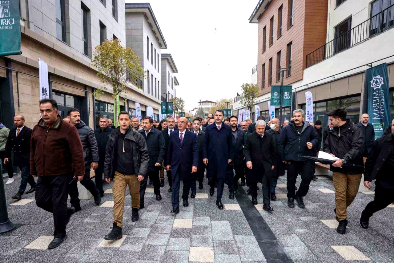 Bakan Kurum, Suriçi Çarşısı birinci etabın açılışını yaptı: “Bu proje bir vizyon eseridir, bir medeniyet iddiasıdır”