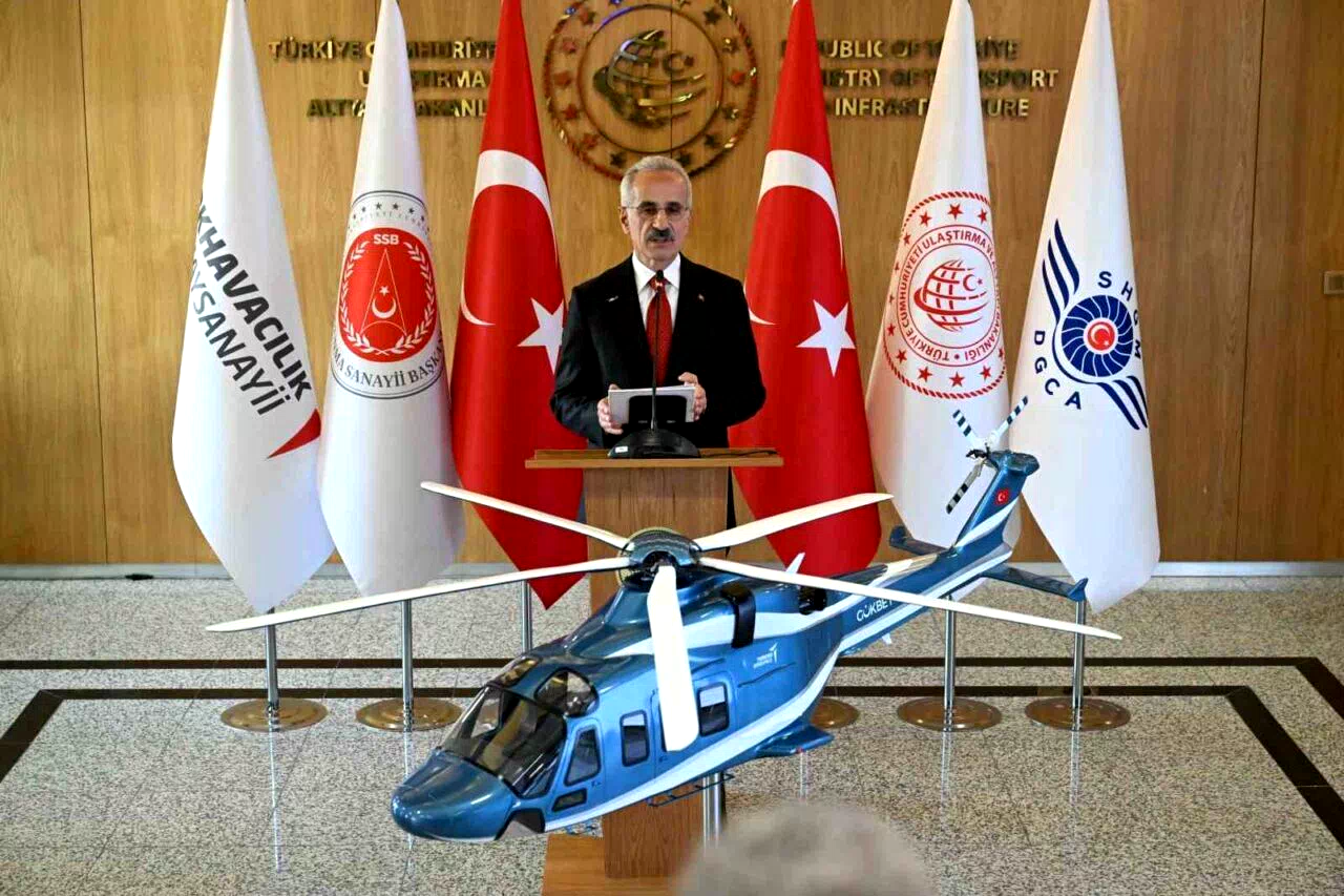 Bakan Uraloğlu: “GÖKBEY sadece bir helikopter değil, milletimize hizmet edecek milli gururumuzdur”