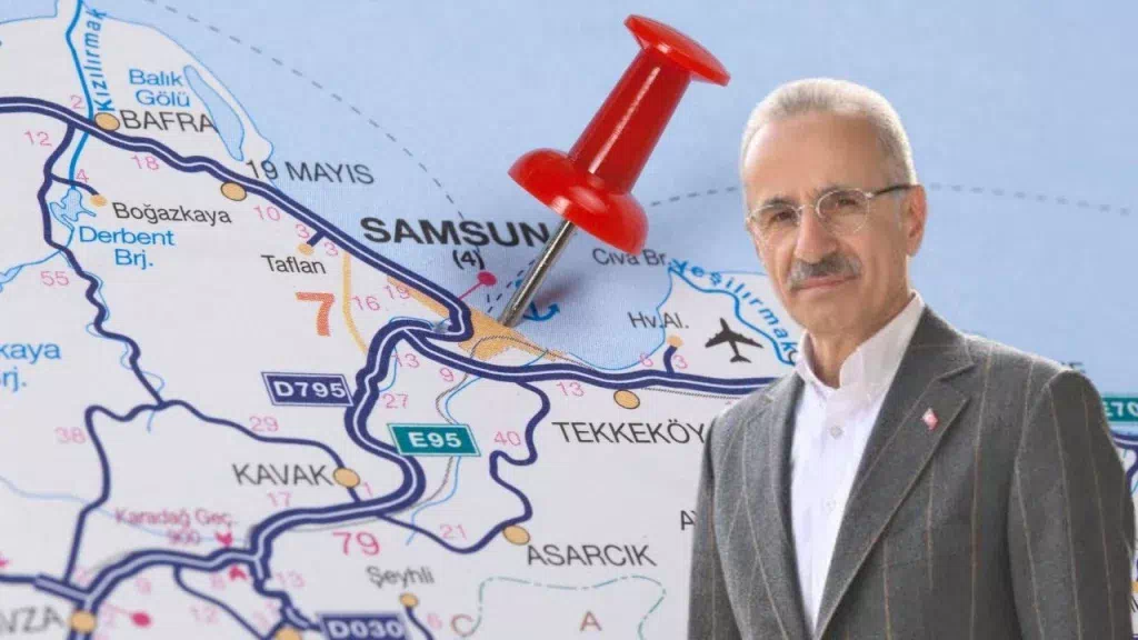Bakan Uraloğlu: Samsun’a 22 yılda 76,6 milyar TL yatırım yaptık