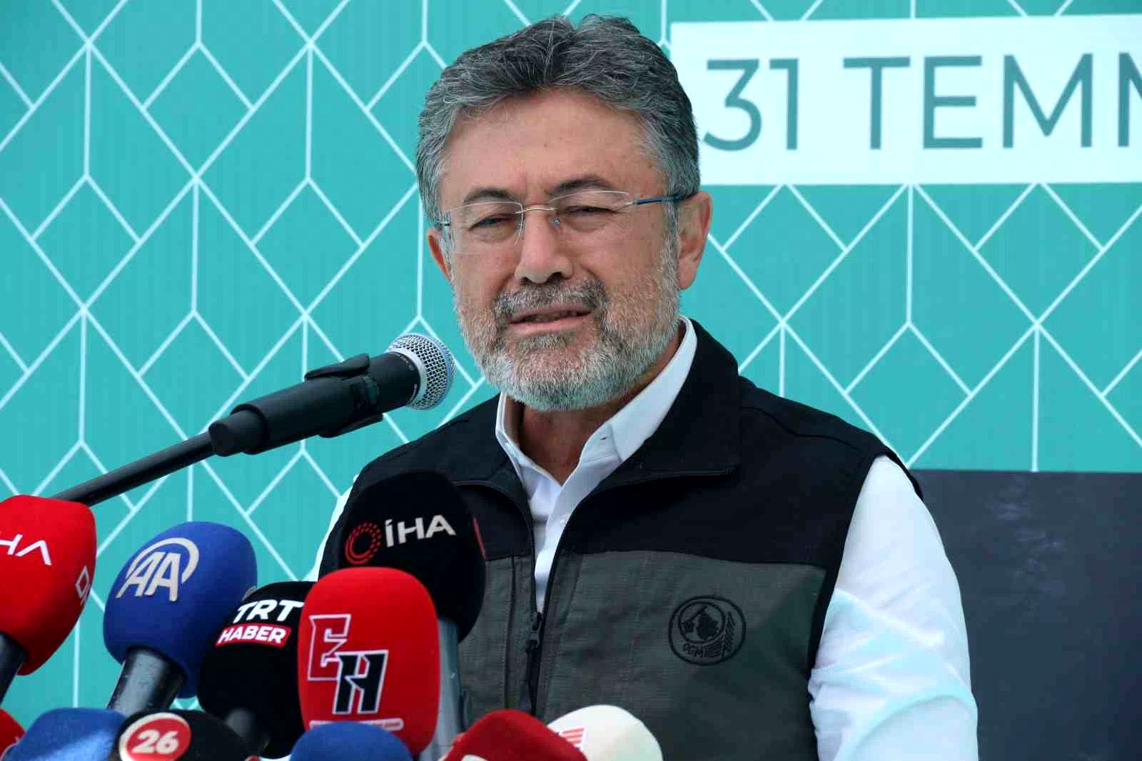 Bakan Yumaklı: "Son 3 günde 218 yangına müdahale edildi"
