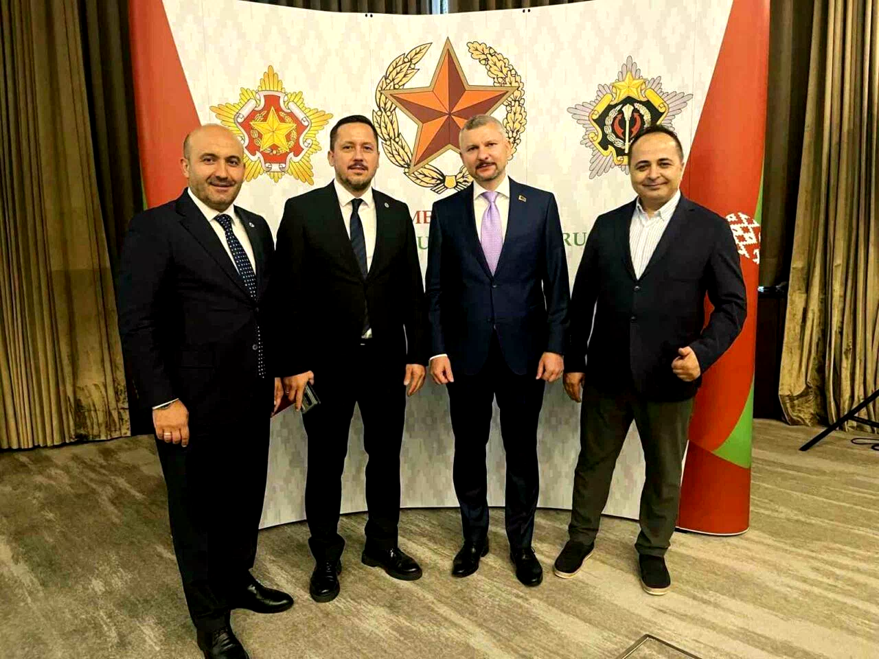 Başkan Albayrak, Belarus Cumhuriyeti Bağımsızlık Günü resepsiyonuna katıldı