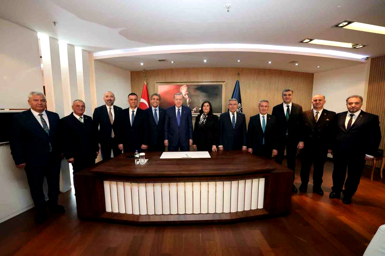 Başkan Arıkan: “Cumhurbaşkanımızla bir araya gelmek büyük onur”