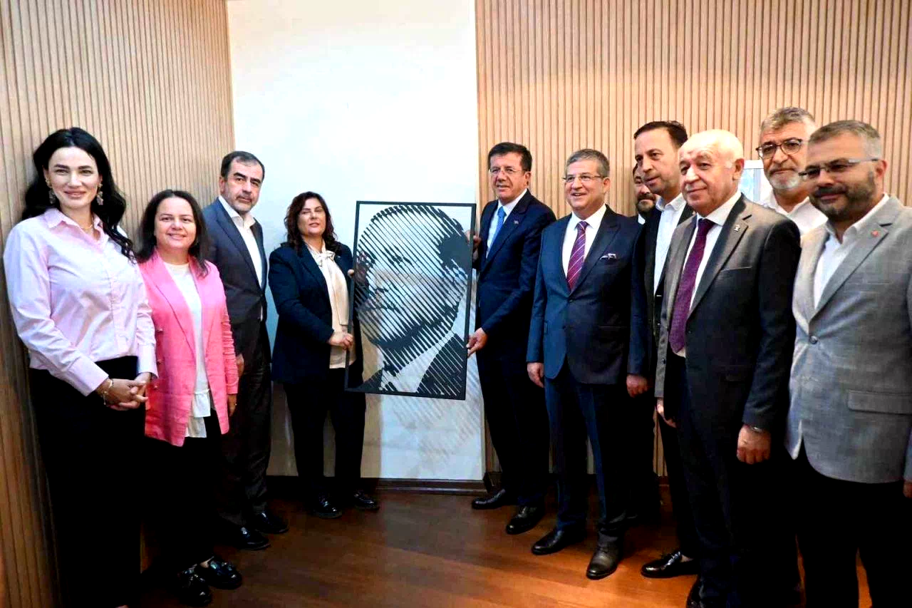 Başkan Çerçioğlu, AK Parti Genel Başkan Yardımcısı Zeybekci’yi ağırladı